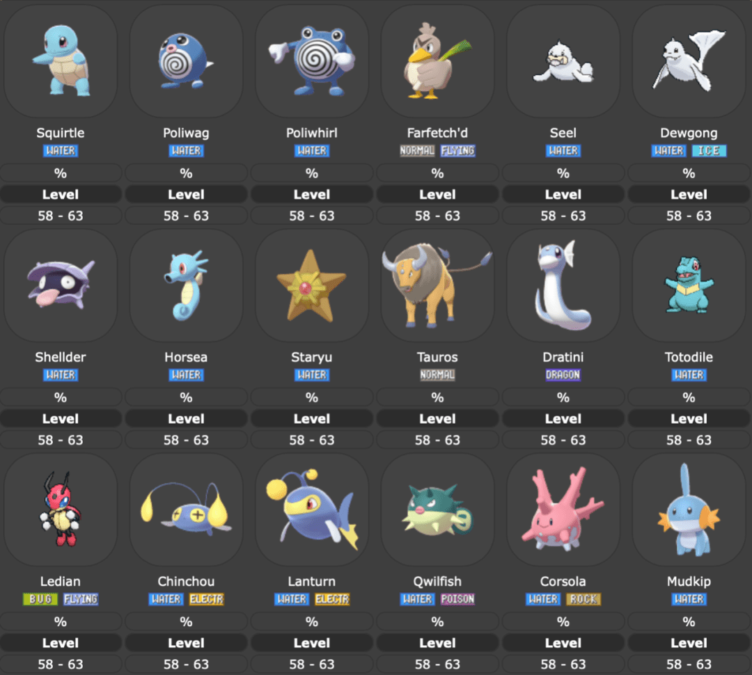 宝可梦晶灿钻石明亮珍珠地下水脉可遇宝可梦一览