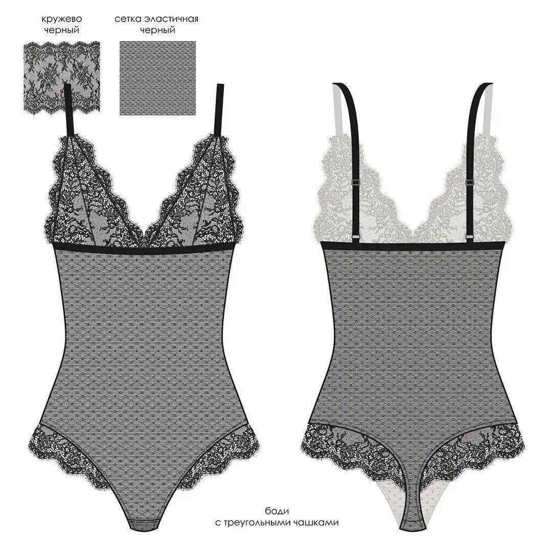 设计 内衣/胸衣——服装款式图&效果图设计！