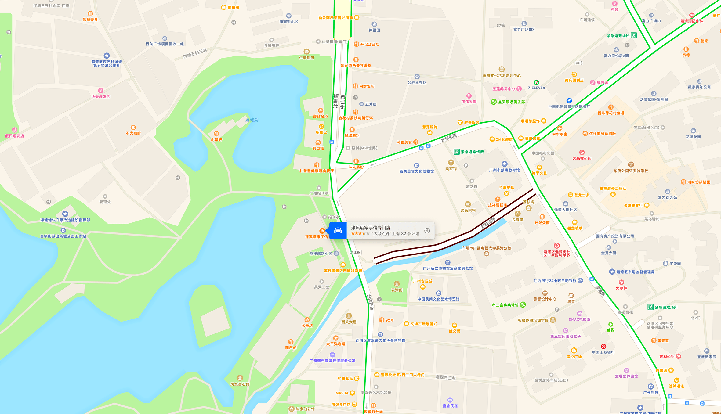 珠岛宾馆位置广东迎宾馆位置老城区的四个区,也诞生了四个岭南西关