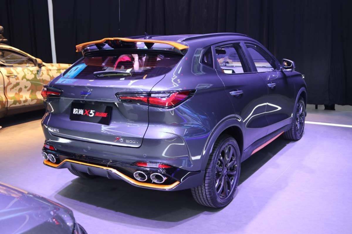 配专属橙色套件长安欧尚x5运动版11月29日上市