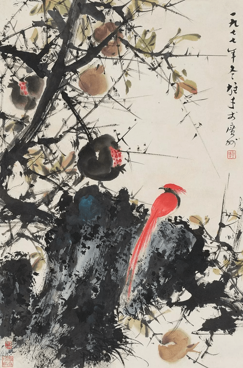 黎雄才花鸟欣赏