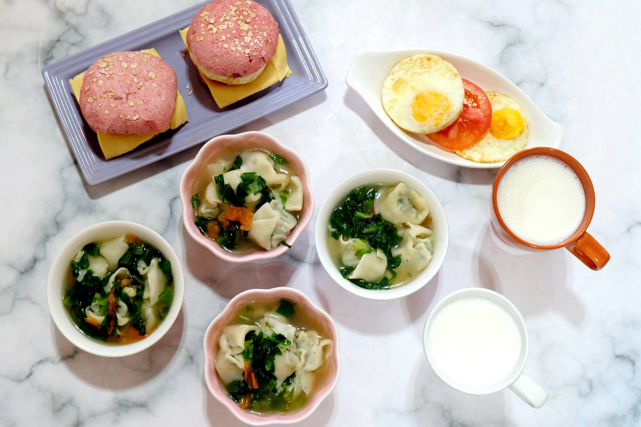 小学生七天早餐分享,妈妈用心安排,有荤有素营养丰富,健康美味