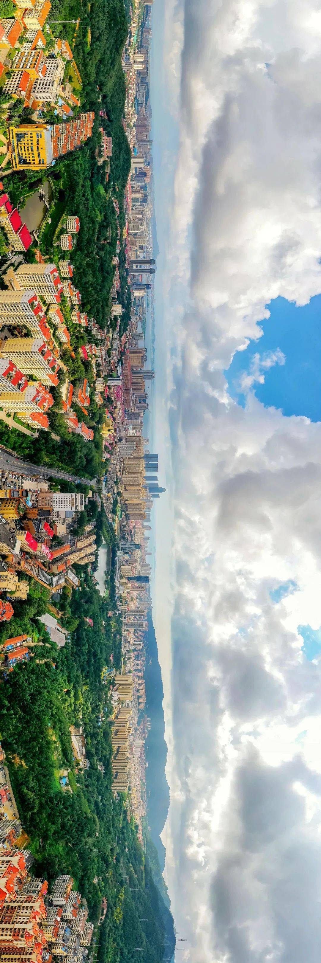 壁纸级大片!来看航拍视角下的大美芝罘!_烟台_塔山_徐忠东