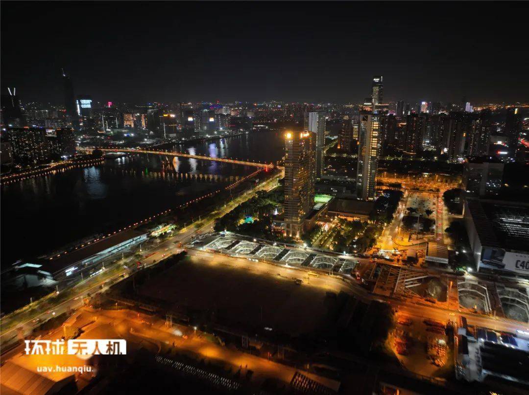 原图|原图直出！看用大疆Mavic 3无人机航拍的城市夜景