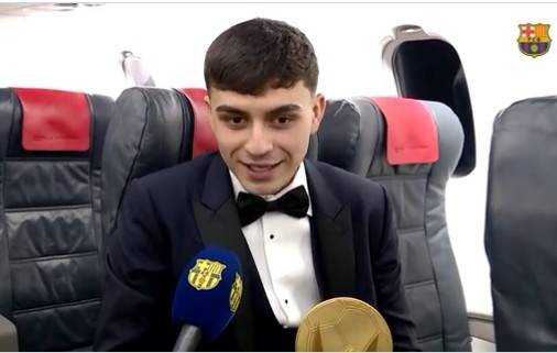 梅西|佩德里：我踢足球是為了好玩，從沒想過在金球獎頒獎典禮上得獎