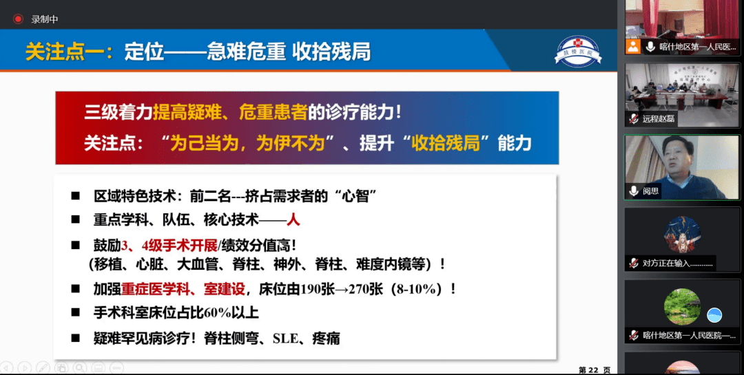 数据|喀什地区第一人民医院成功举办艾力彼·公立医院绩效考核管理能力提升培训班