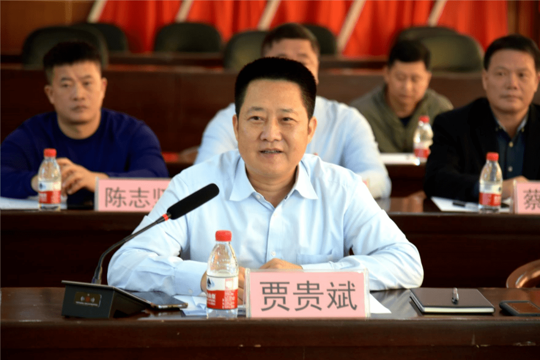 东莞市沙田镇党委书记贾贵斌发言接下来,沙田镇和船埔镇两地将放大