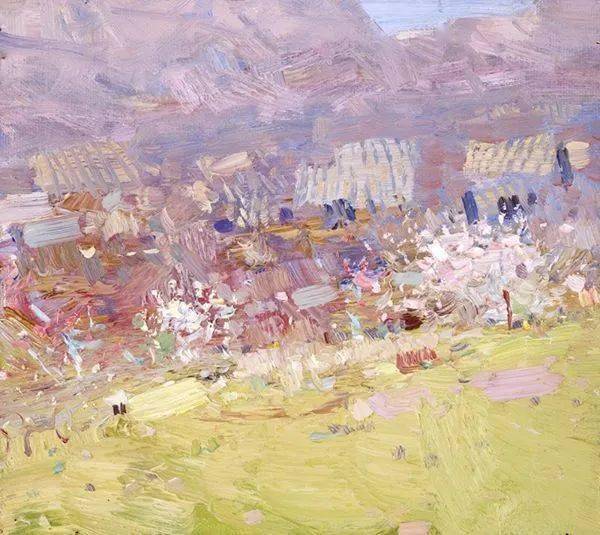 俄罗斯画家巴托杜加扎波夫清新纯净色调和谐独特的色彩之美