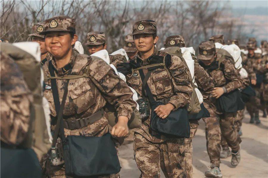 新兵淬火战略支援部队驻陕某部新兵团战略支援部队某新兵连