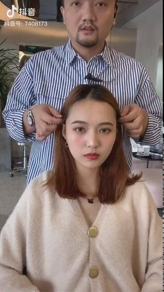 初恋头发型的小姐姐杭州剪发dou是宝宝