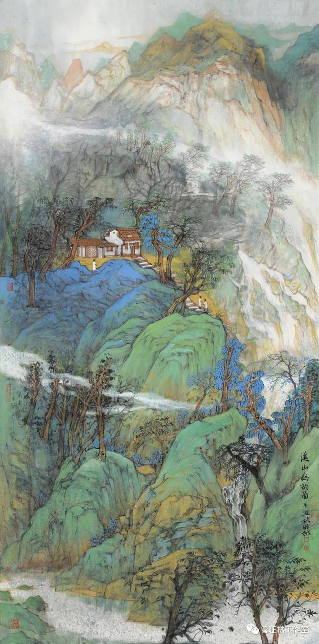 追逐丹青——官旺林作品_纸本_全国_中国画