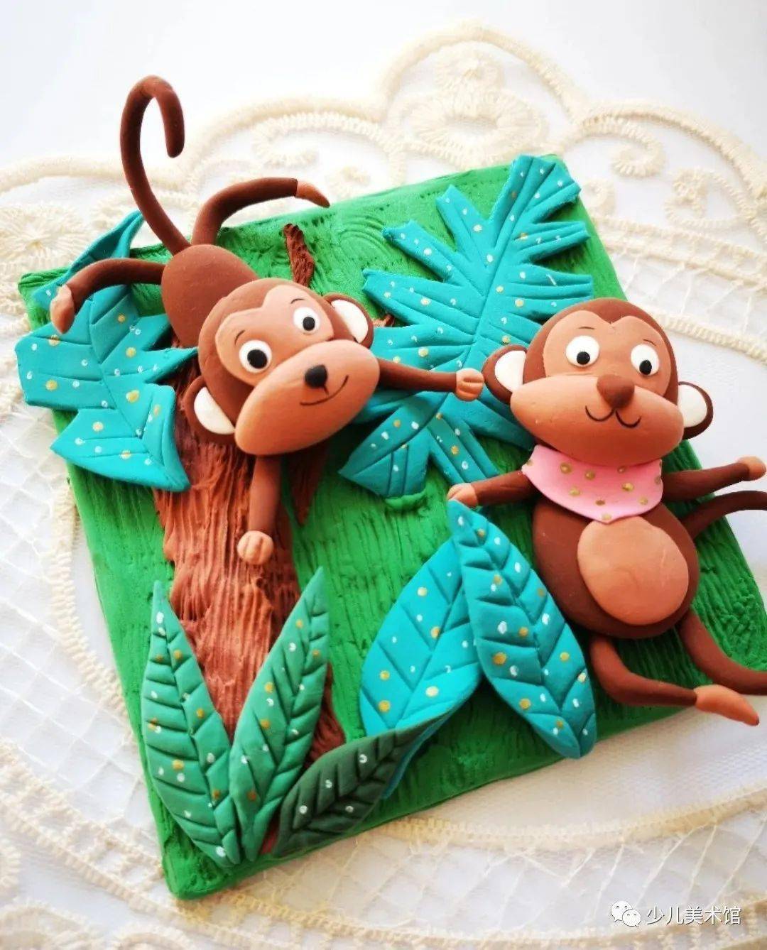 【粘土手工】2021最新作品好玩到停不下来的粘土手工_孩子_黏土_认知