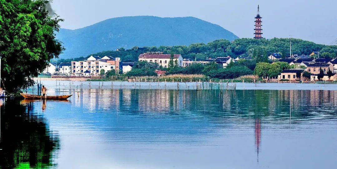 太湖_古镇_倒影