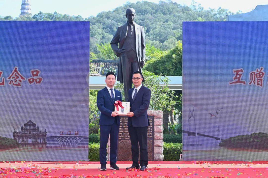 新会区委副书记,政法委书记戴鹏同志致辞落实"侨都赋能"工程深化两地