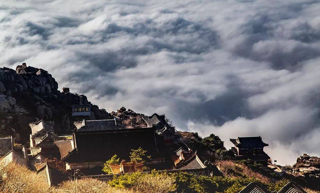 泰山全景 壁纸图片