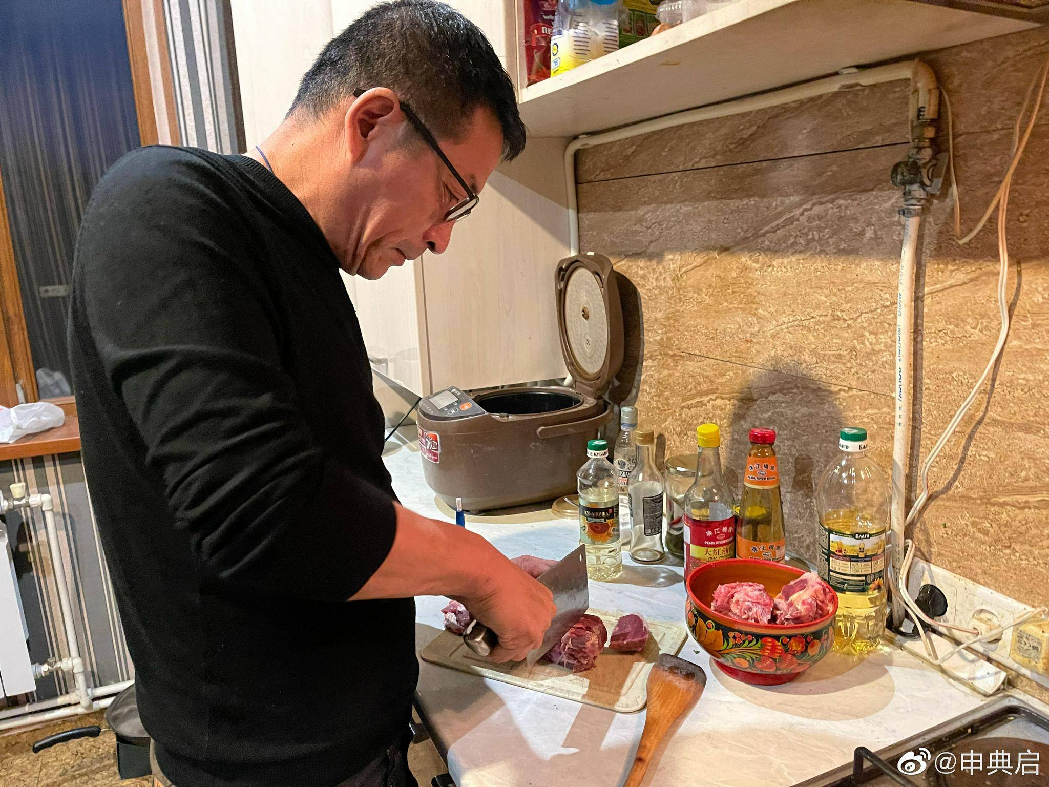 今天晚上在亚美尼亚华人家里吃到正宗的中餐