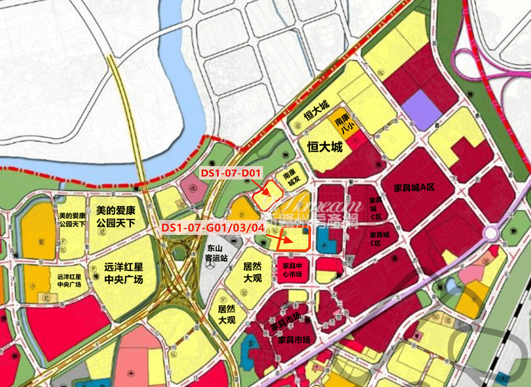 2021年南康区规划图图片