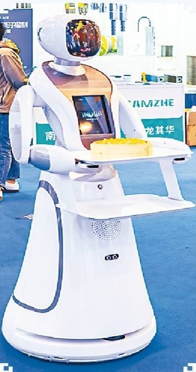 博览会|智能传菜机器人