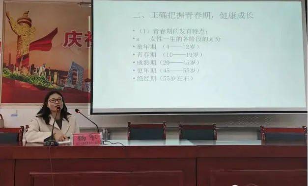 杨林镇初级中学党支部副书记,副校长李永,团县委干部李丽,杨林镇团委