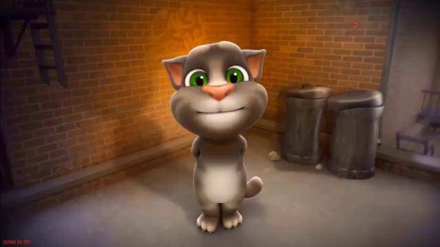 搞笑会说话的搞笑汤姆猫吃辣椒放臭屁表情太丰富