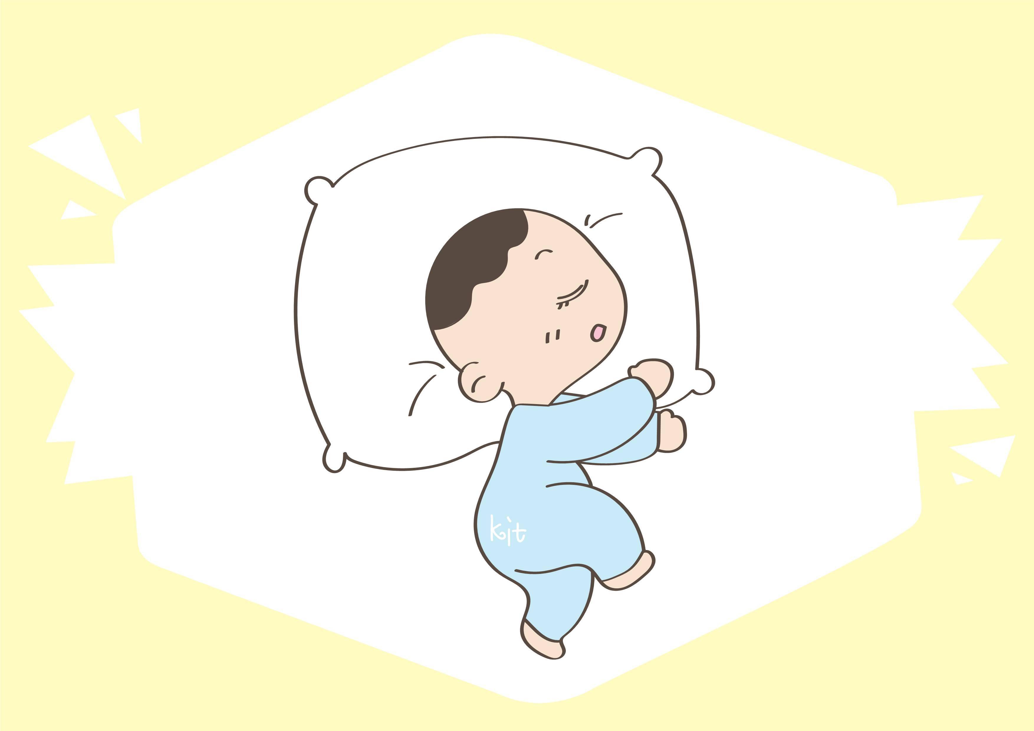 新生儿正确垫高睡图片图片