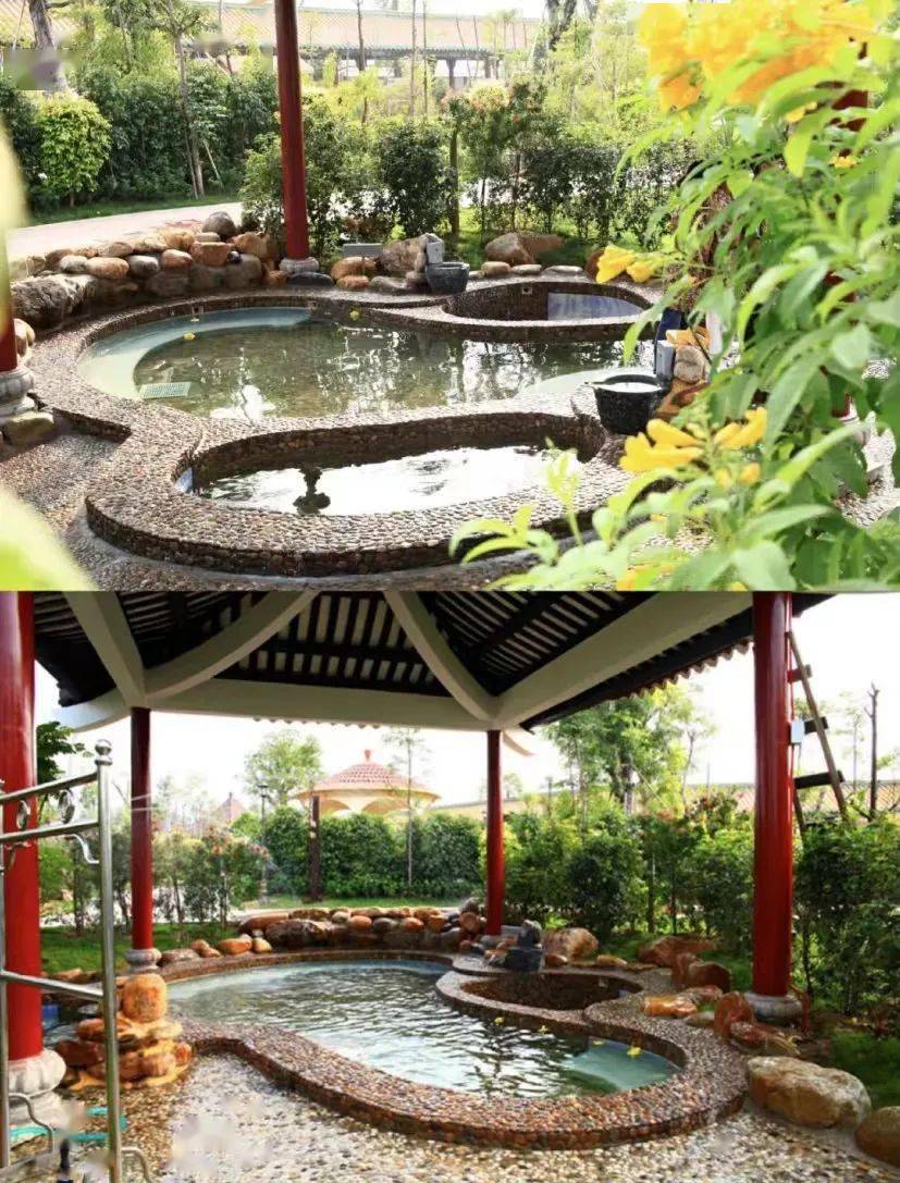 暖冬必备花园温泉池唐宫私汤浪漫高颜值广州人走起