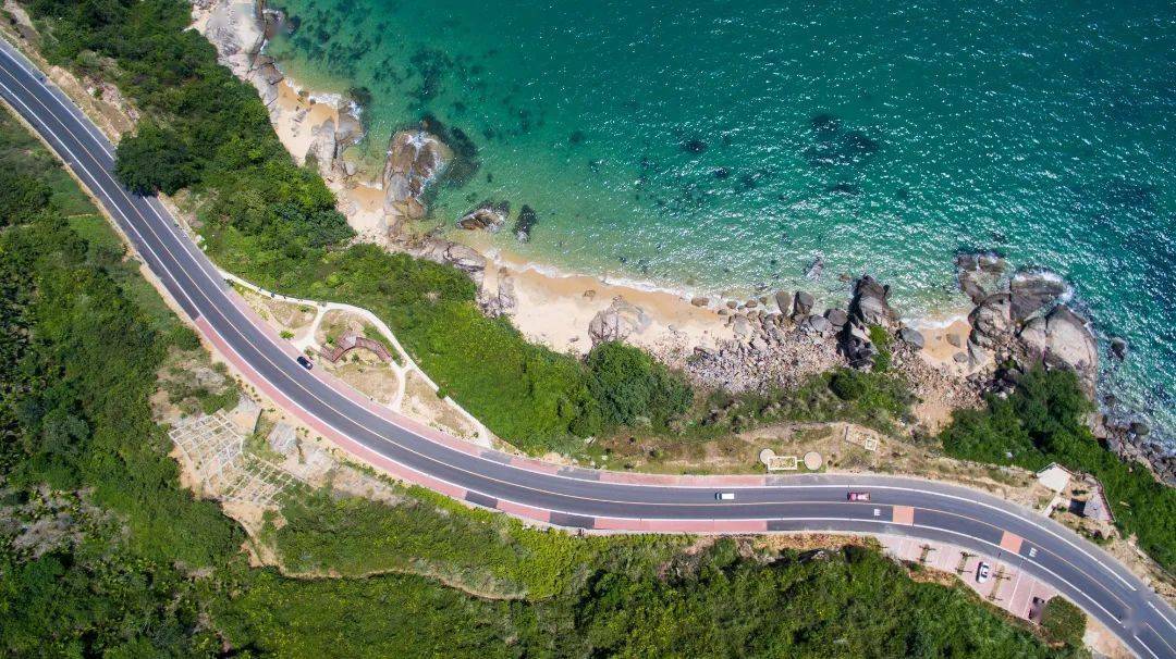 海南最美海景公路图片