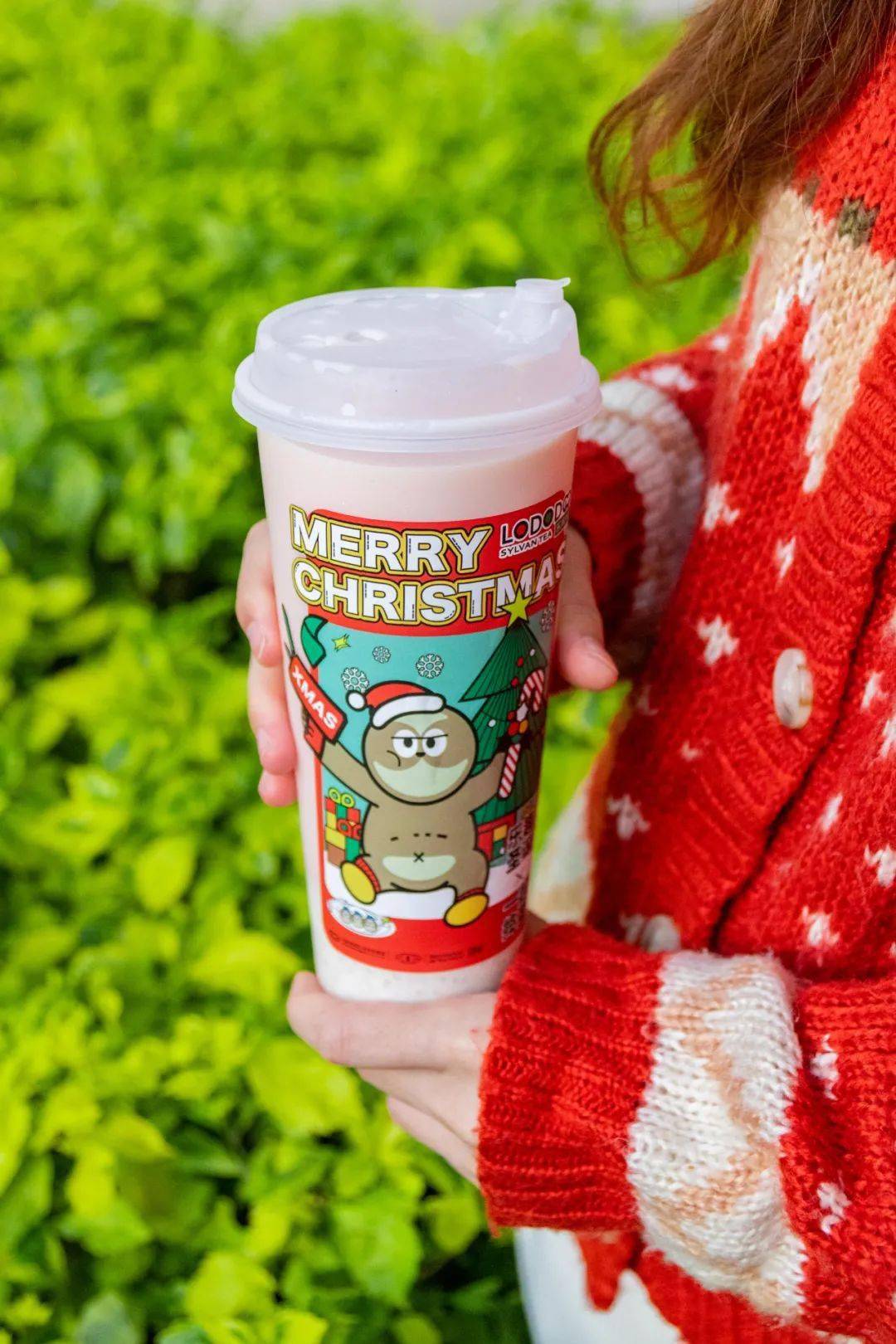 错过这杯圣诞限定奶茶,我会哭吧!_草莓_福利_口感