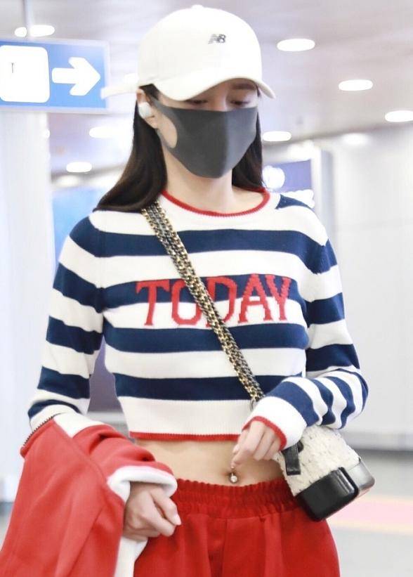 原来你是这样的沈梦辰露脐装带脐环杜海涛能驾驭吗