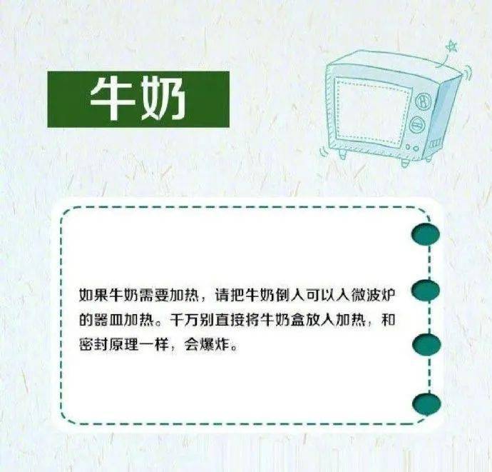 名单|应急科普 | 这些东西千万别放进微波炉