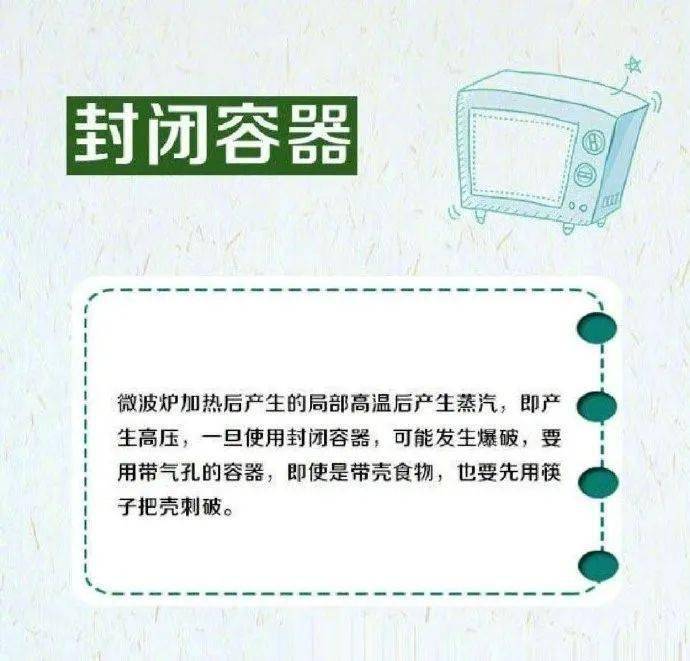 名单|应急科普 | 这些东西千万别放进微波炉