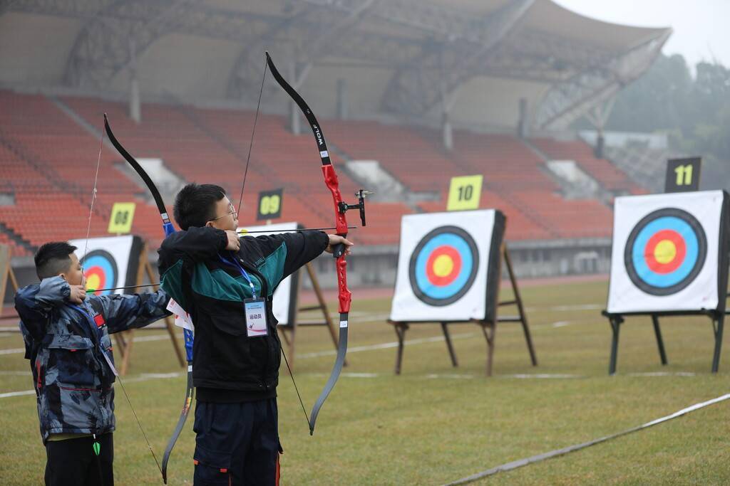 自贡市第十四届运动会射箭比赛开赛