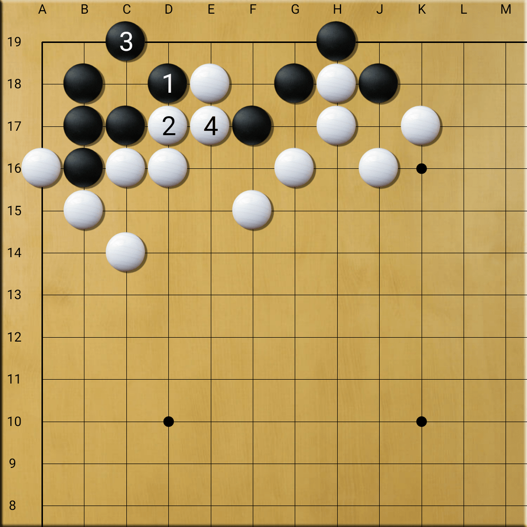 手筋练习207:白先围棋手筋题12月11日