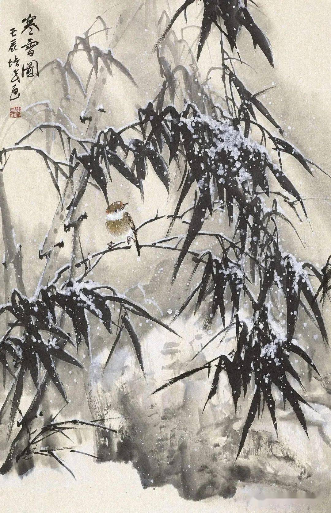 贵州画家夏培民的写意花鸟画,好看