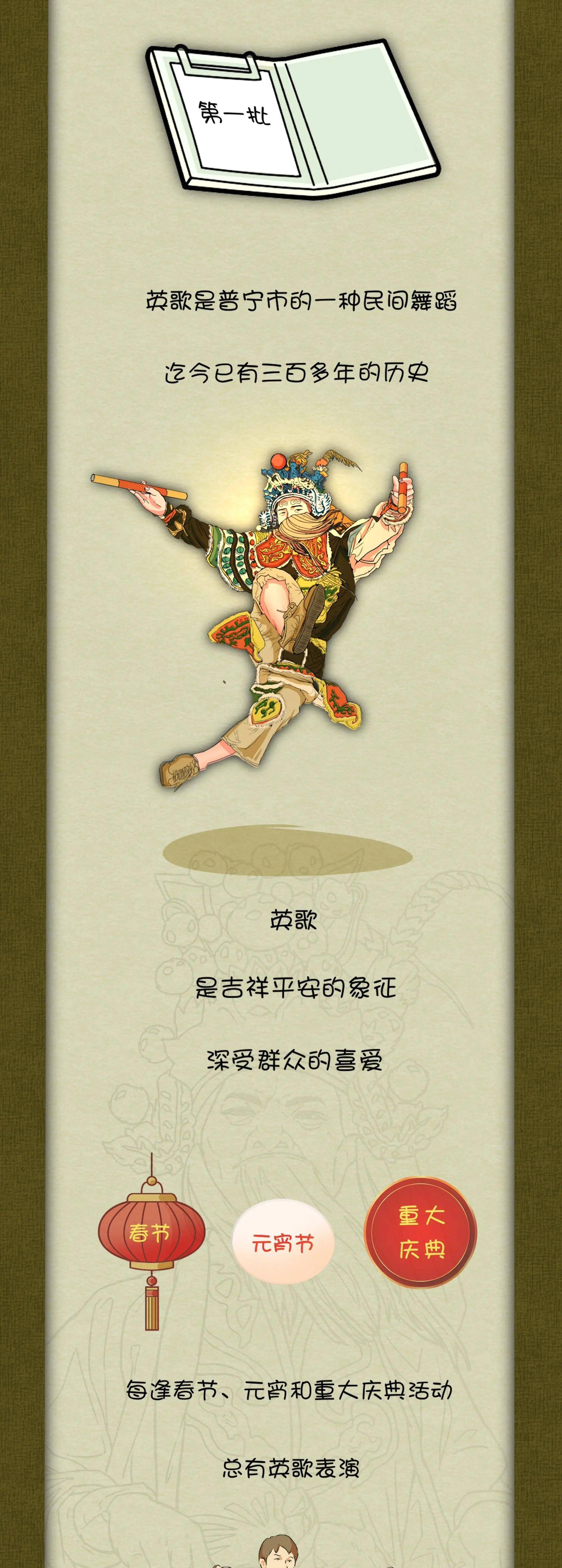 民俗长图作品丨普宁英歌