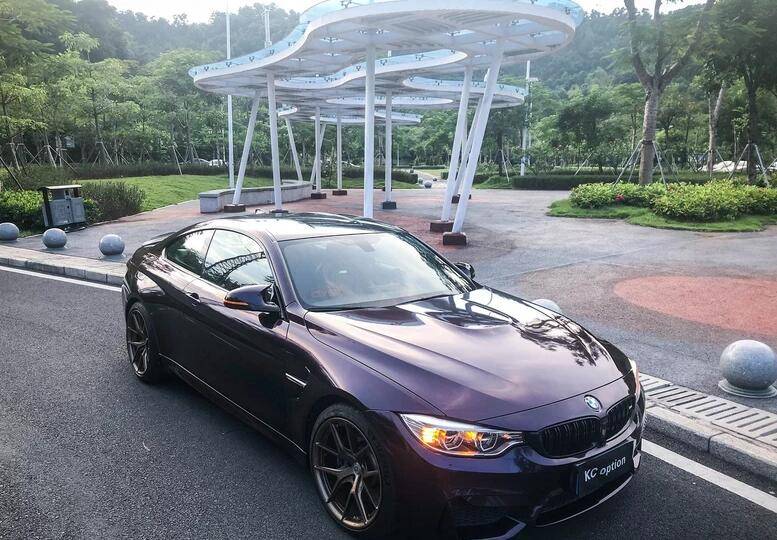 黑夜精灵 Cys金属午夜紫m51 紫色 车身 紫车