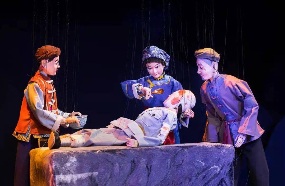 12月14日晚19:30原创客家木偶戏《红小鬼》在福州大戏院隆重上演_匪兵