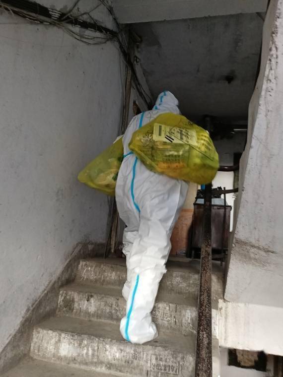 疫情|寒风中的行动——黑龙江下沉干部疫情防控一线侧记