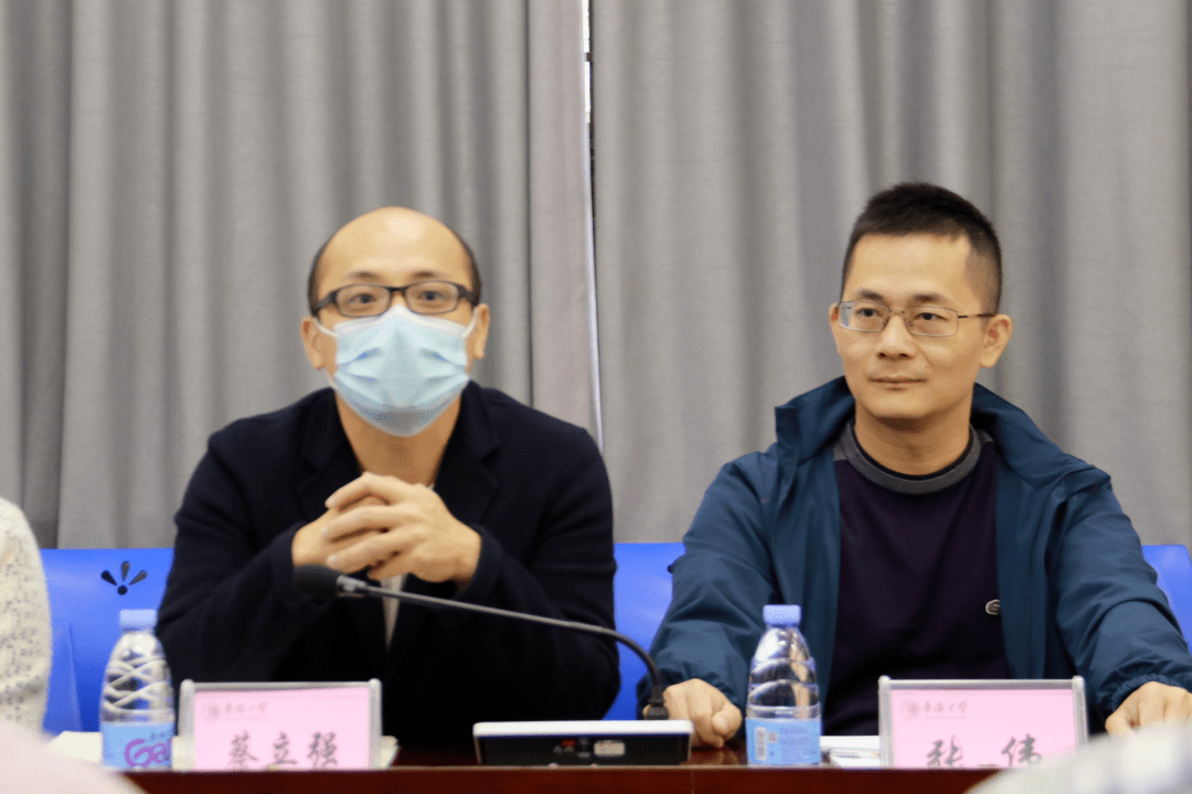 学生处副处长蔡立强发言我校将以此次检查为契机,进