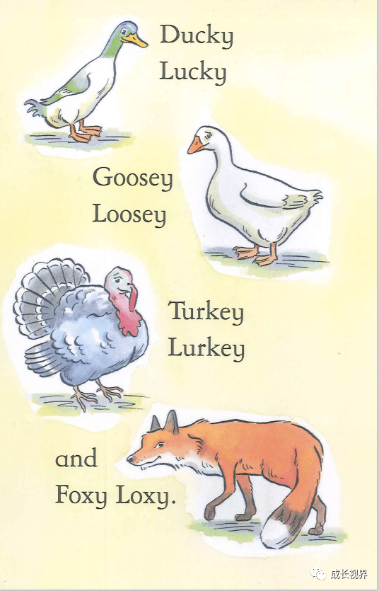英文有声绘本chickenlicken