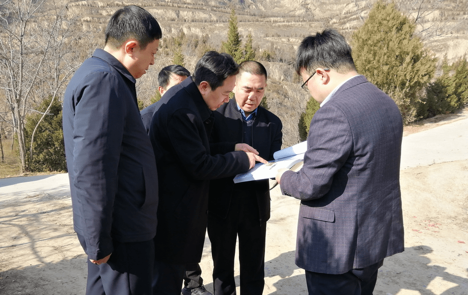 王志成调研武山县城区北山公园项目建设和造林绿化等工作