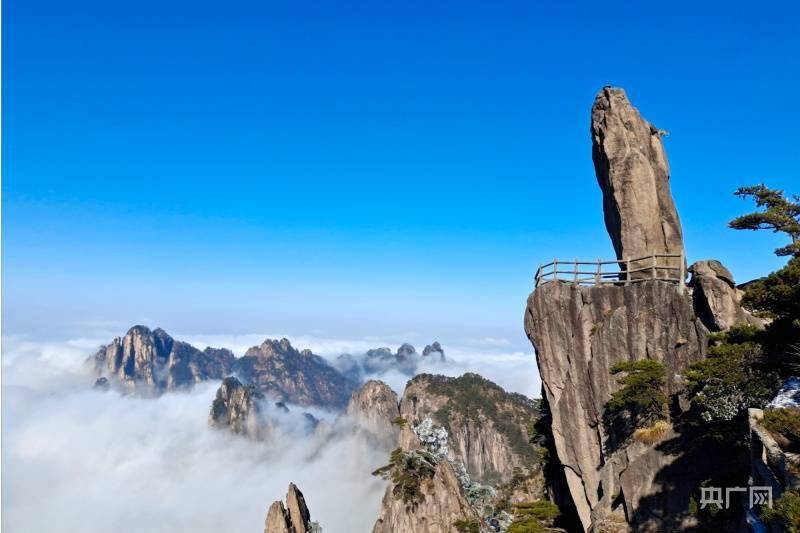 怪石|雪后黄山 宛如仙境