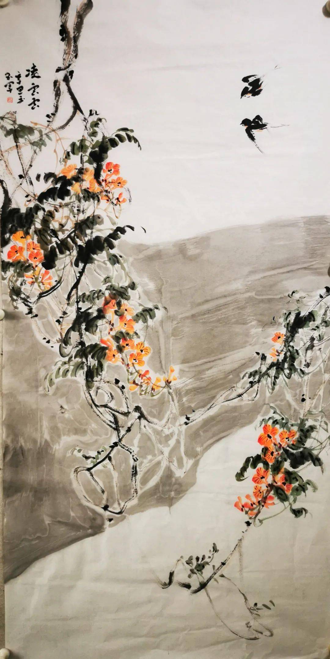 超逸旷远李玉军国画作品