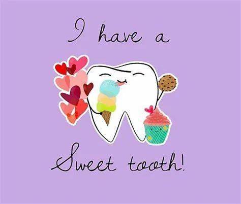 "she has a sweet tooth"什么意思? 想不到!