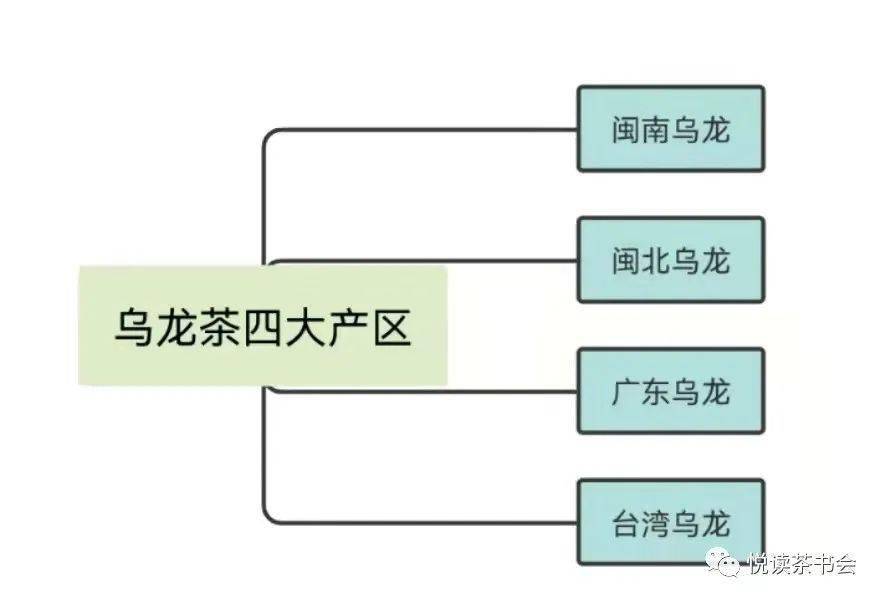 你了解乌龙茶的四大产区吗各有哪些名茶呢