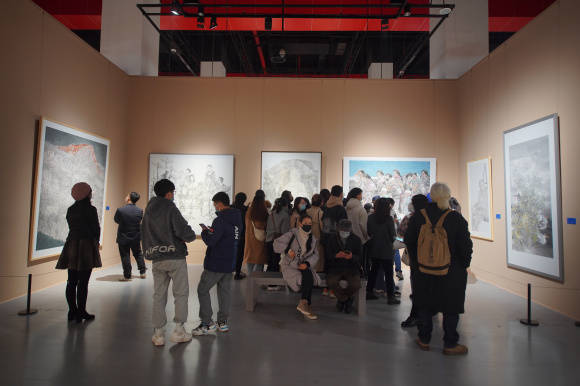 重庆市|第四届重庆市中国画作品展开幕