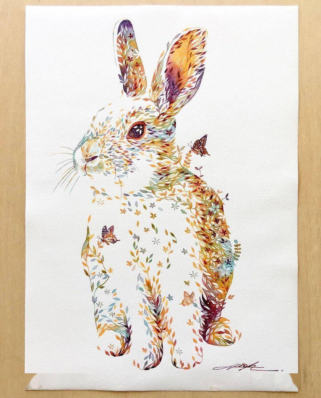 创意绝了!100幅浑身披着花海的动物插画