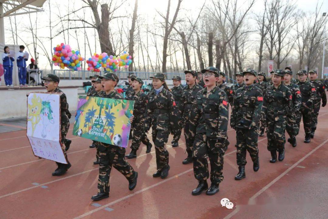 盛会|打造军旅特色，喜迎冬奥盛会！这所学校冬奥气氛好热烈