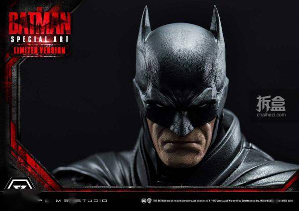 蝙蝠侠PRIME 1 STUDIO 1/3 2022电影 THE BATMAN 蝙蝠侠雕像