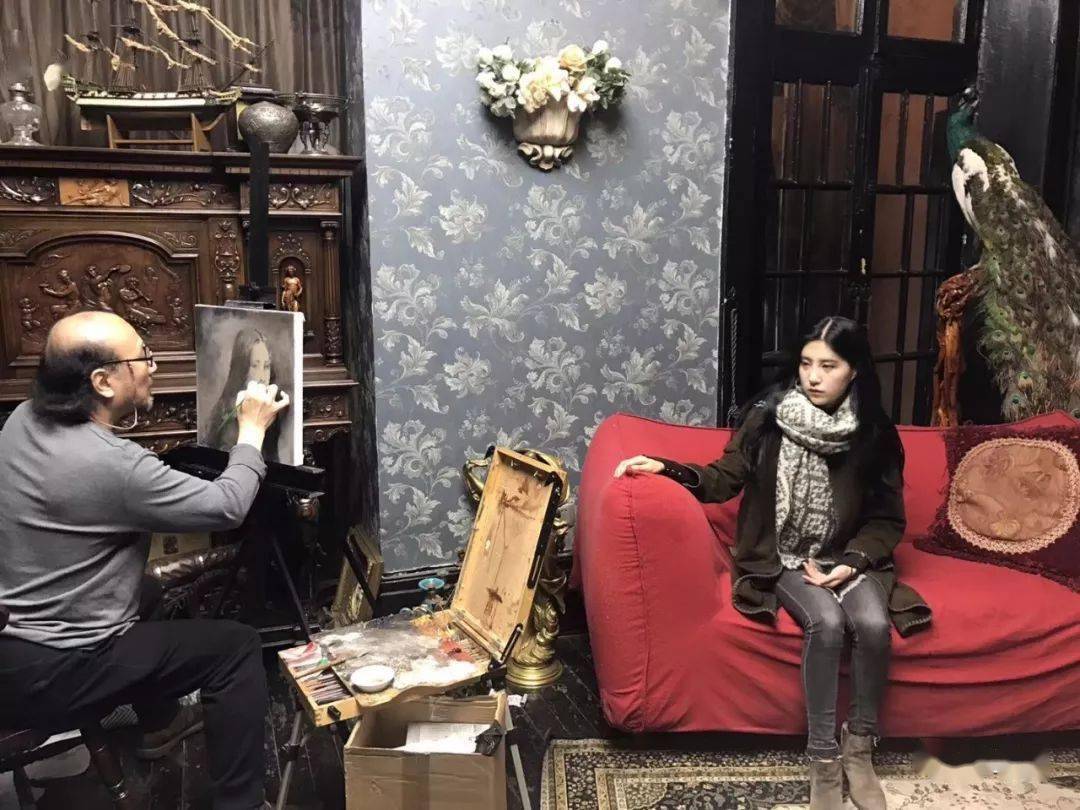 "二月画会"——冷军九个场景写生全记录(附精彩细节图)_作品_画室